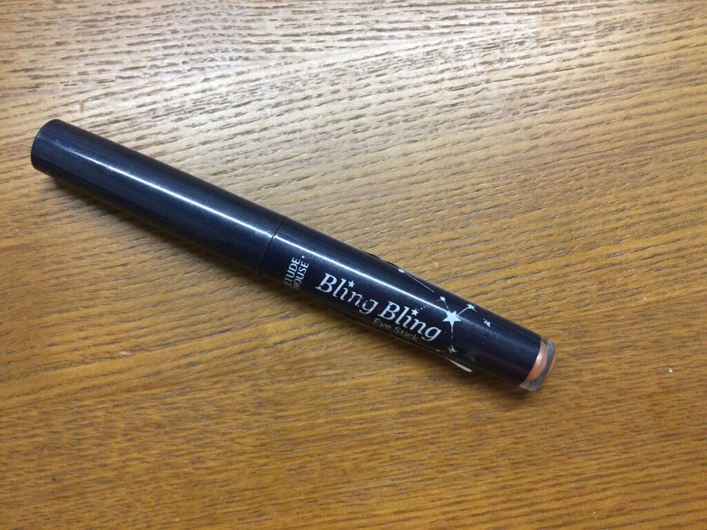 キラキラ アイシャドウ BE102/ETUDE/スティックアイシャドウを使ったクチコミ（1枚目）