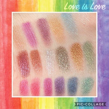 AURORA LIGHT EYESHADOW/bh cosmetics/アイシャドウパレットを使ったクチコミ（2枚目）