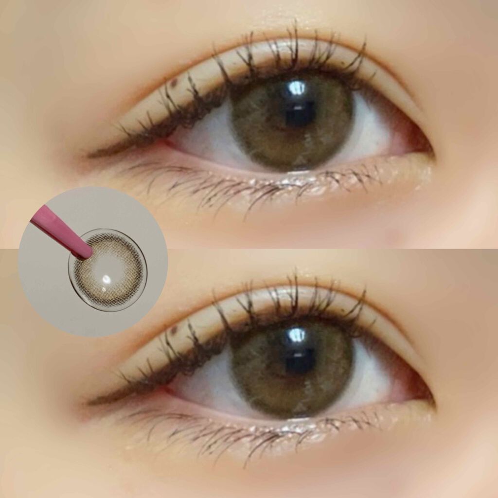 ViVi Ring 1day/OLENS/ワンデー（１DAY）カラコンを使ったクチコミ（2枚目）