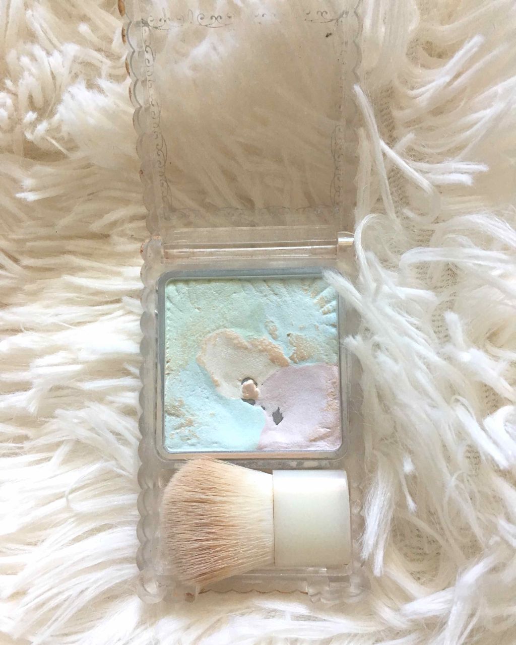 グロウフルールハイライター/キャンメイク/パウダーハイライトを使ったクチコミ(3枚目)