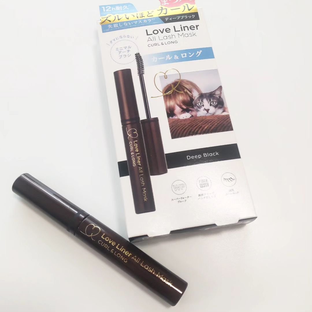 オールラッシュ マスク カール＆ロング＜マスカラ＞ ディープブラック/ラブ・ライナー/マスカラを使ったクチコミ（2枚目）