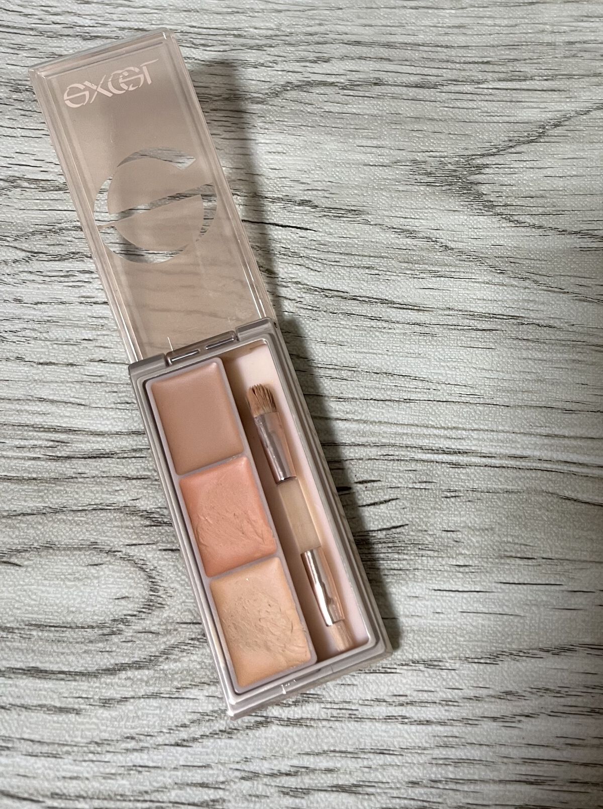 サイレントカバー コンシーラー/excel/パレットコンシーラーを使ったクチコミ（2枚目）