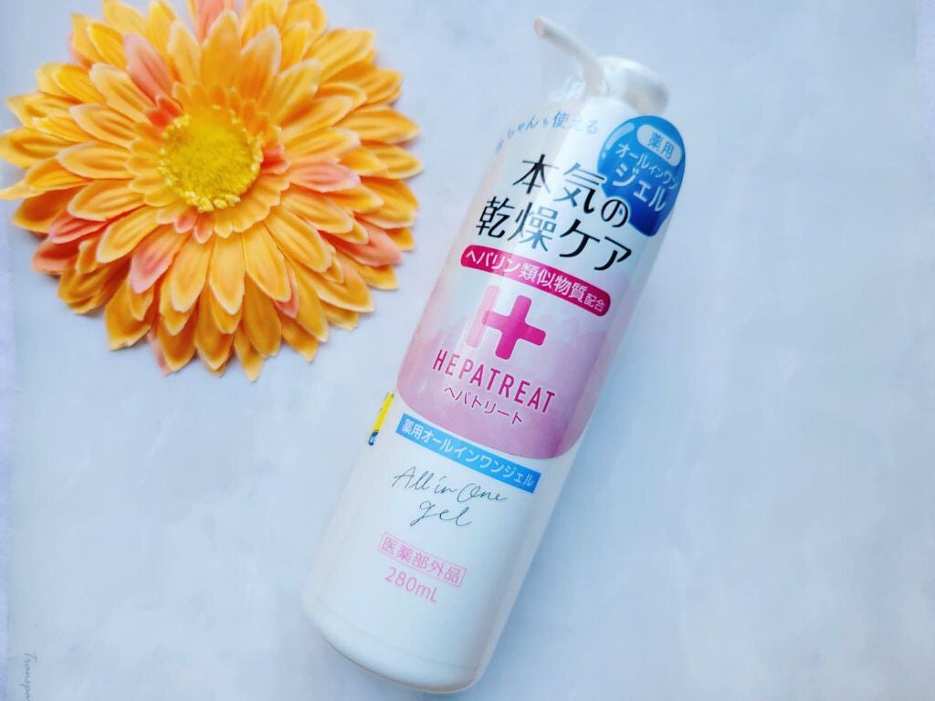ヘパトリート 薬用オールインワンジェル /ゼトックスタイル/オールインワン化粧品を使ったクチコミ(1枚目)