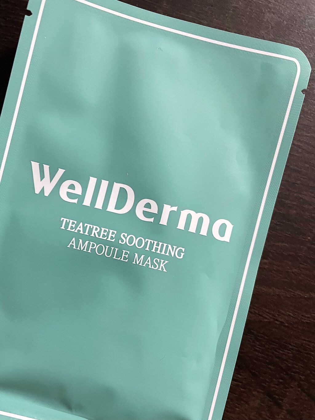 ティーツリーハーブシカマスクパック/WellDerma/シートマスク・パックを使ったクチコミ（1枚目）