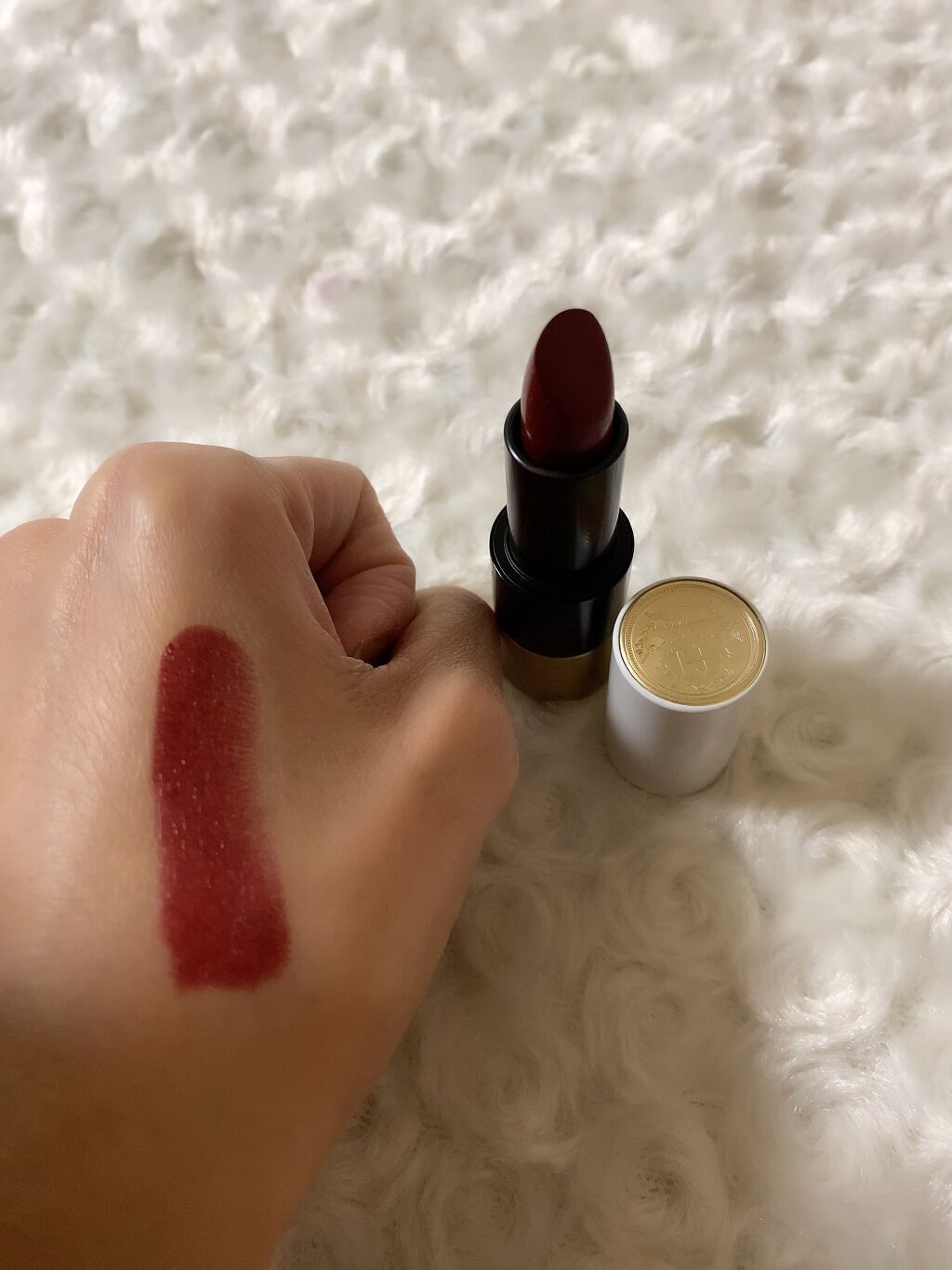 〈ルージュ・エルメス〉 ルージュ ア レーヴル サティネ/エルメス/口紅を使ったクチコミ（2枚目）