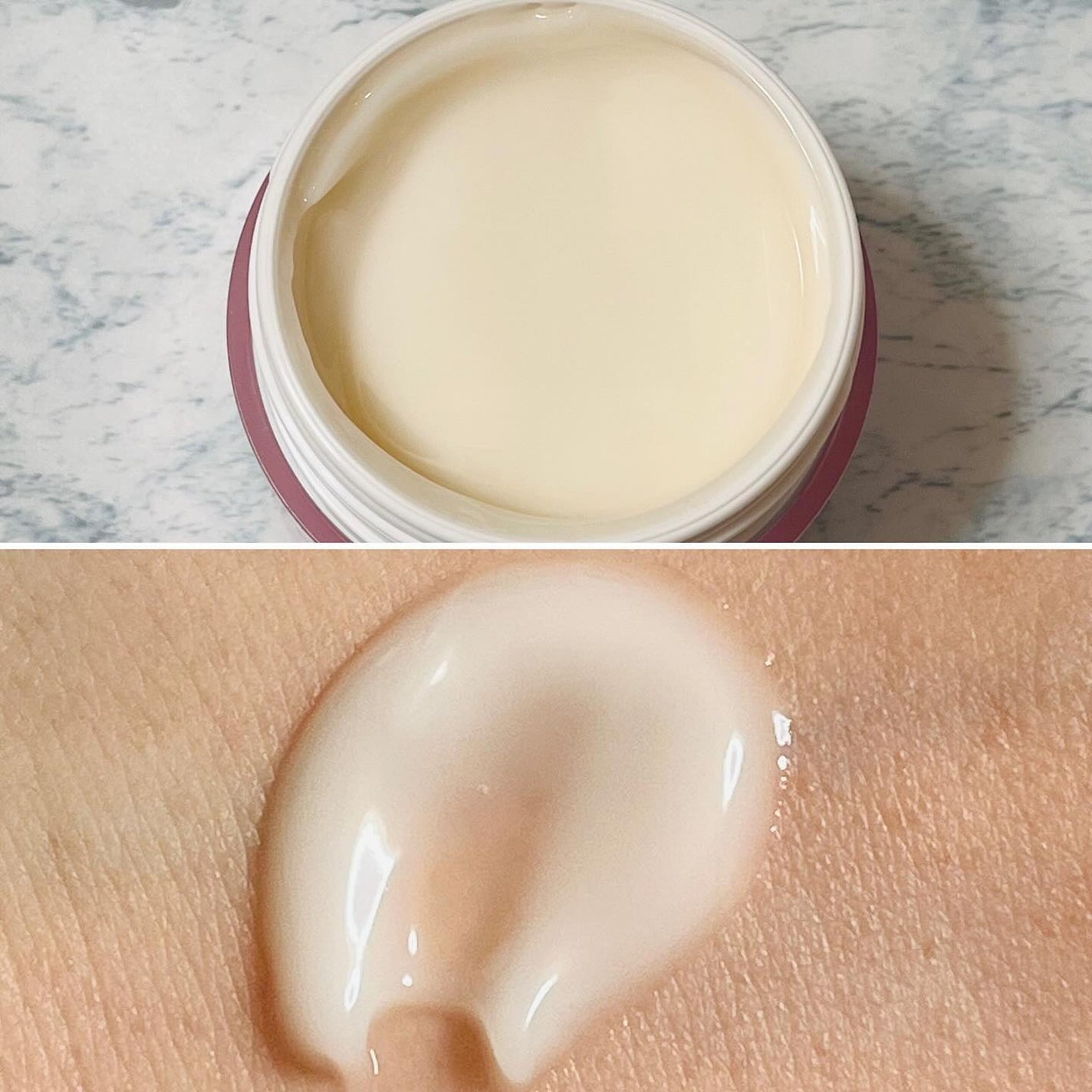 リンクルケア ホワイト モイストジェルクリーム/グレイスワン/オールインワン化粧品を使ったクチコミ(2枚目)