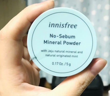 ノーセバム ミネラルパウダー/innisfree/ルースパウダーを使ったクチコミ(1枚目)