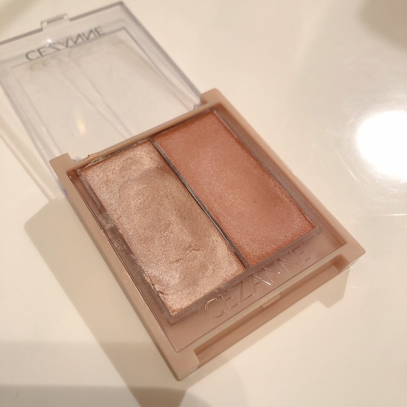 フェイスグロウカラー/CEZANNE/クリームハイライトを使ったクチコミ(1枚目)