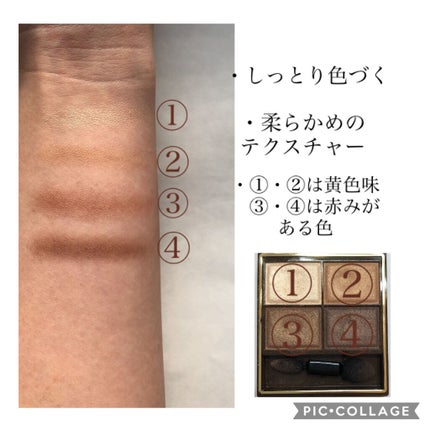 スキニーリッチシャドウ/excel/アイシャドウパレットを使ったクチコミ(2枚目)