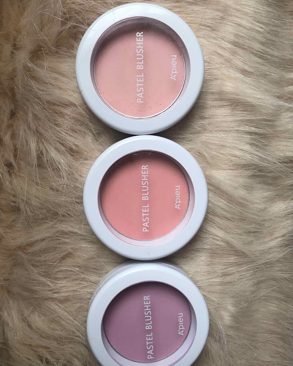 アピュー パステルブラッシャー/A’pieu/パウダーチークを使ったクチコミ(3枚目)