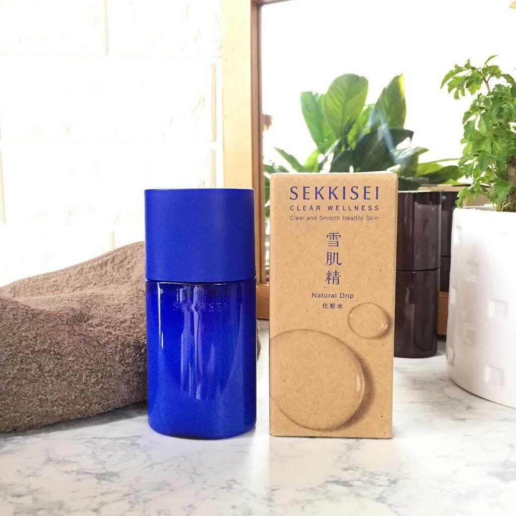 クリアウェルネス ナチュラル ドリップ/雪肌精/化粧水を使ったクチコミ(7枚目)