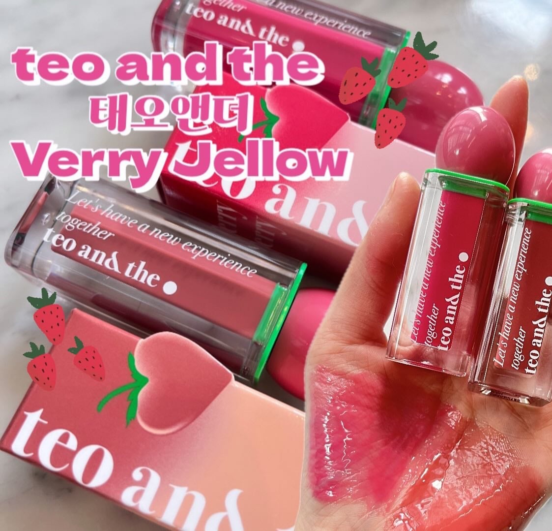 teo and the Verry Jellow/タオアンダー/リップグロスを使ったクチコミ(1枚目)