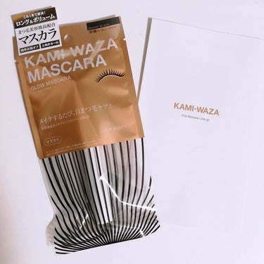 KAMI-WAZA MASCARA/KAMI-WAZA/マスカラを使ったクチコミ（1枚目）
