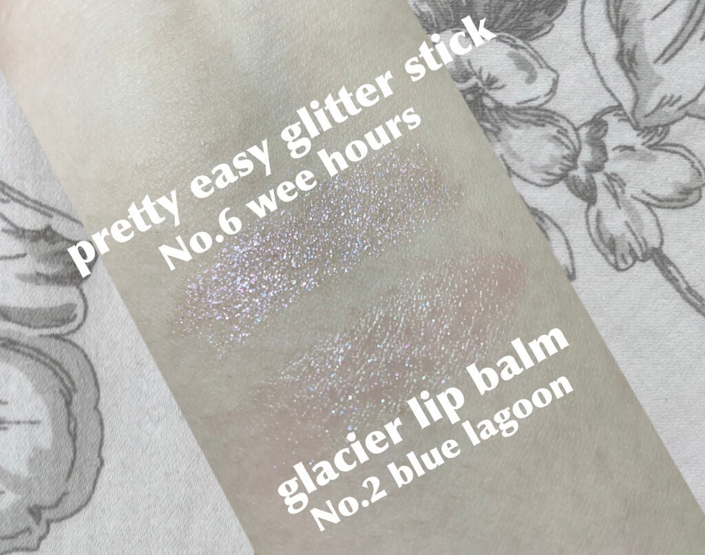 プリティー イージーグリッタースティック/unleashia/グリッターを使ったクチコミ(5枚目)