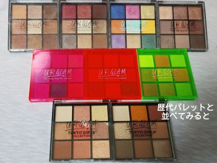 ブルーミングアイカラーパレット (TOKYO GIRLS COLLECTION)/U R GLAM/アイシャドウパレットを使ったクチコミ(3枚目)