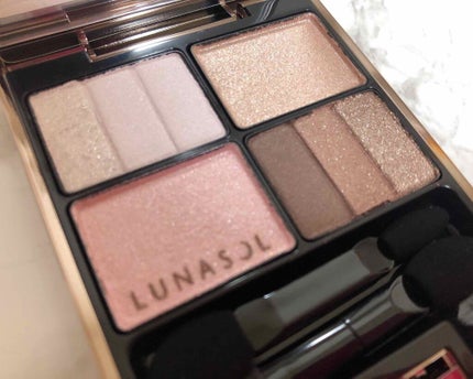 スリーディメンショナルアイズ/LUNASOL/アイシャドウパレットを使ったクチコミ(2枚目)