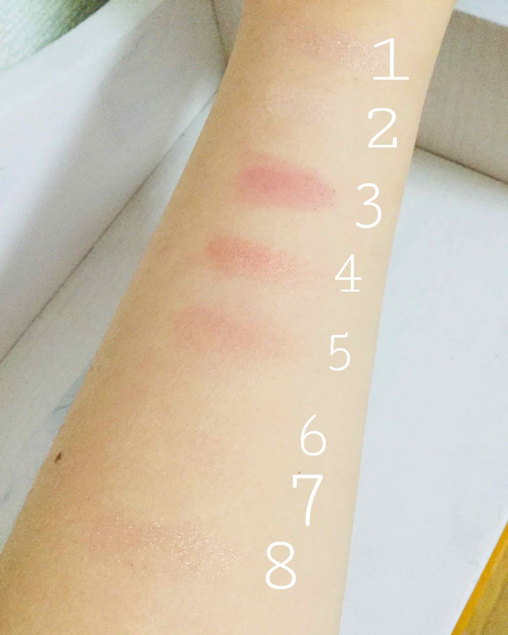 プレイカラーアイパレット ランジェリーバックステージ/ETUDE/アイシャドウパレットを使ったクチコミ(3枚目)