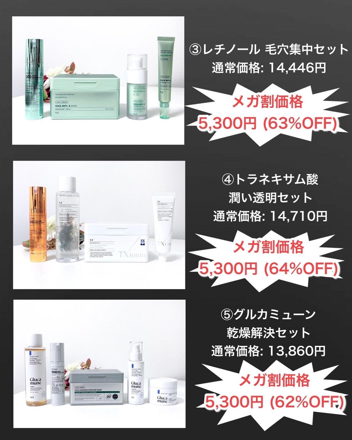 PDRN 保湿発光セット/VT/その他スキンケアを使ったクチコミ(9枚目)