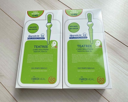 ティーツリーケアソリューション アンプルマスクJEX/MEDIHEAL/シートマスク・パックを使ったクチコミ(2枚目)