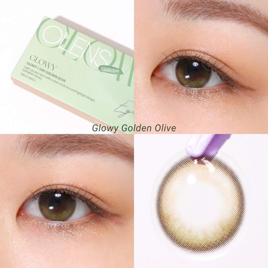 Glowy 1day/OLENS/ワンデー（１DAY）カラコンを使ったクチコミ（1枚目）