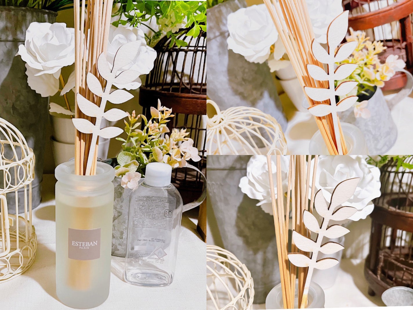 インテリアガーデン ナチュール ラタンブーケ ディフューザー /ESTEBAN/ルームフレグランスを使ったクチコミ(3枚目)