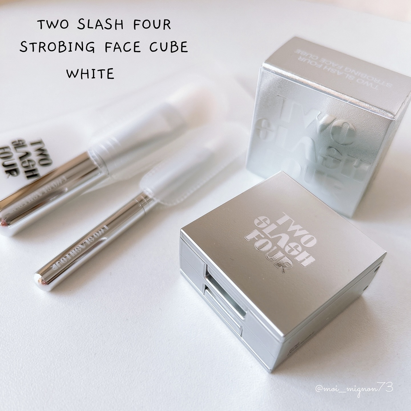 ストロビングフェイスキューブ/TWO SLASH FOUR/ハイライトを使ったクチコミ（1枚目）