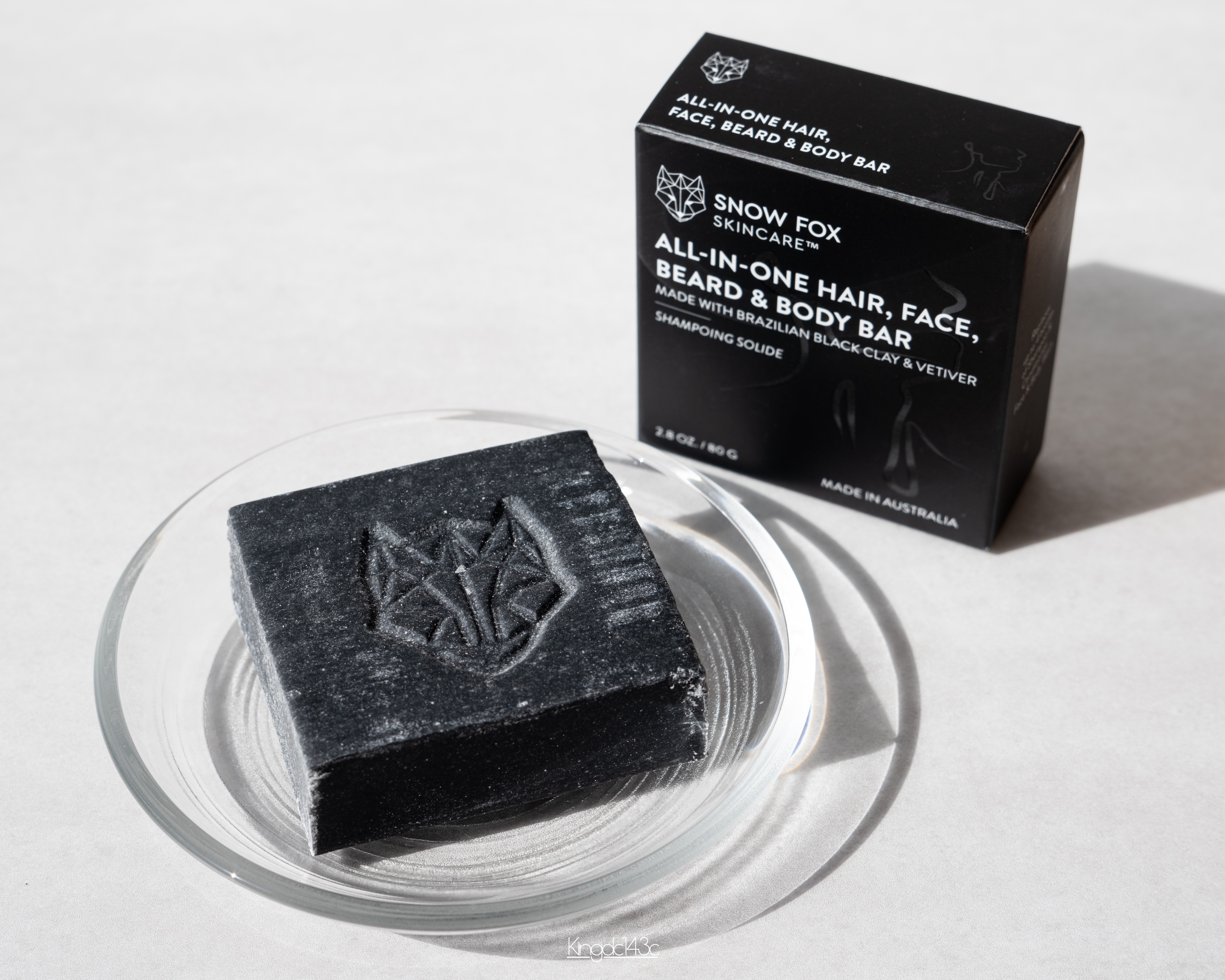 ブラッククレイ オールインワン シャンプーバー/SNOW FOX SKINCARE/サロンシャンプーを使ったクチコミ（1枚目）