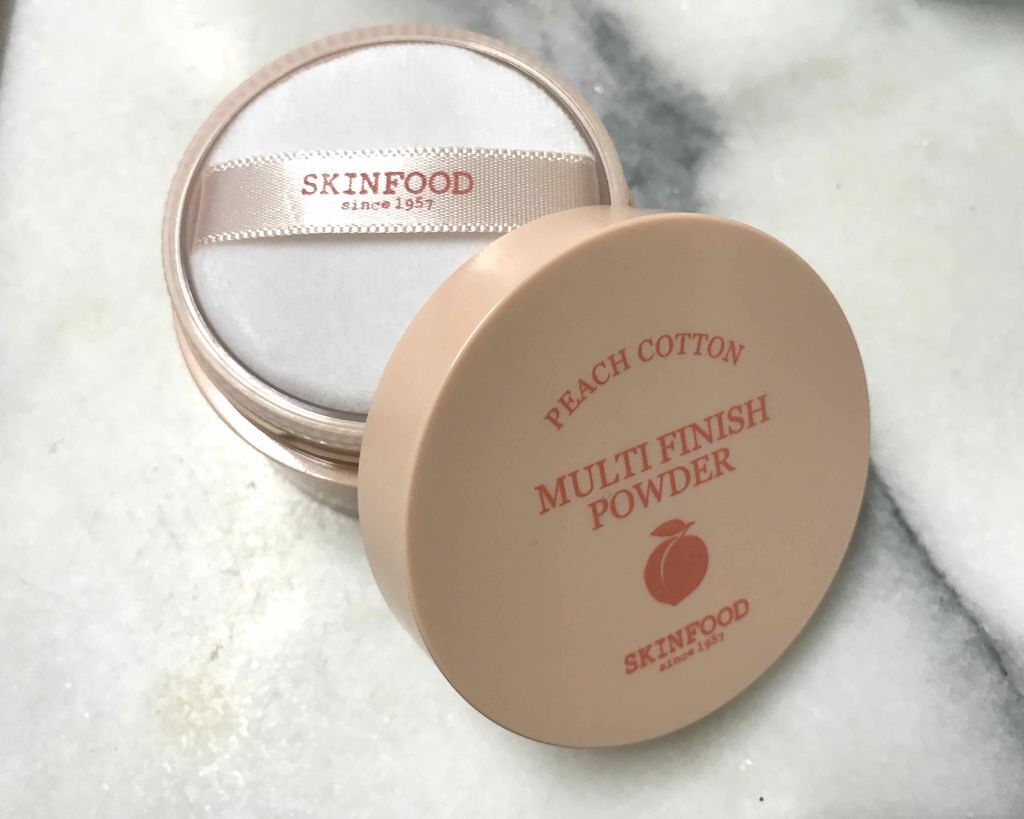 ピーチコットン マルチフィニッシュパウダー/SKINFOOD/ルースパウダー by いちのくら