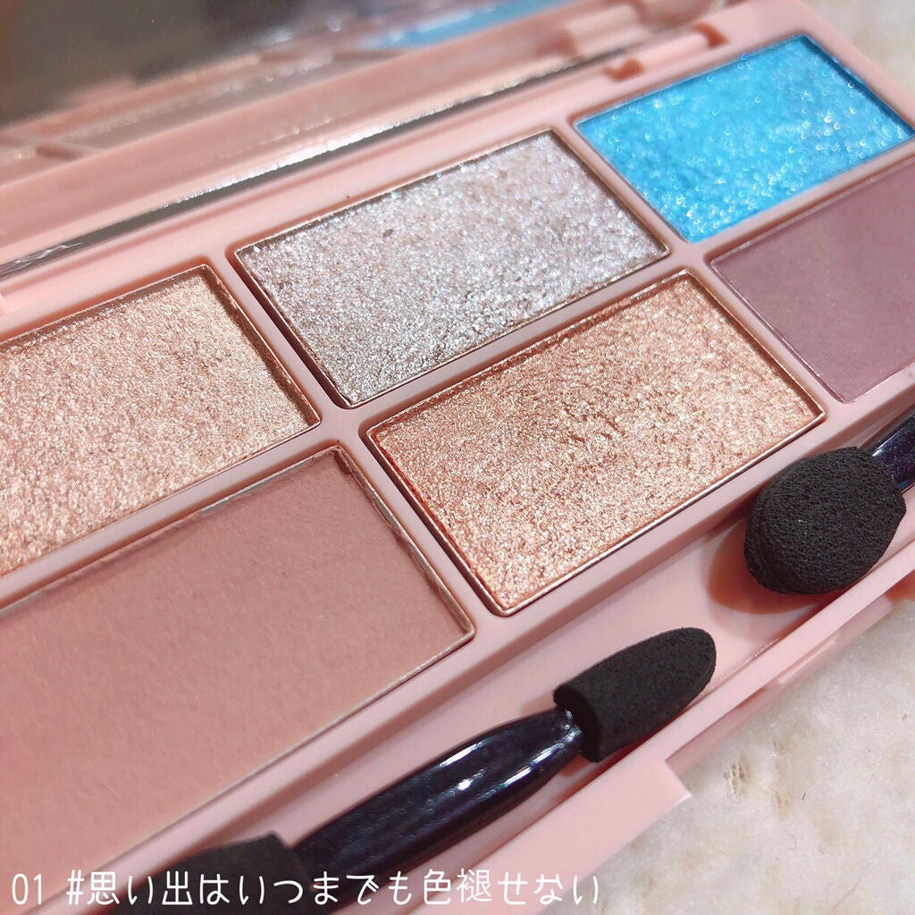 イロアソビ 6色アイパレット/iroasobi/アイシャドウパレットを使ったクチコミ(2枚目)