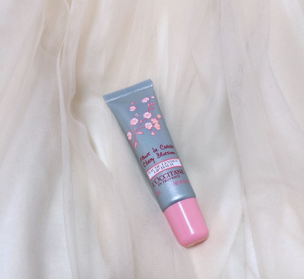 チェリーブロッサム リップバーム/L'OCCITANE/リップバームを使ったクチコミ(2枚目)