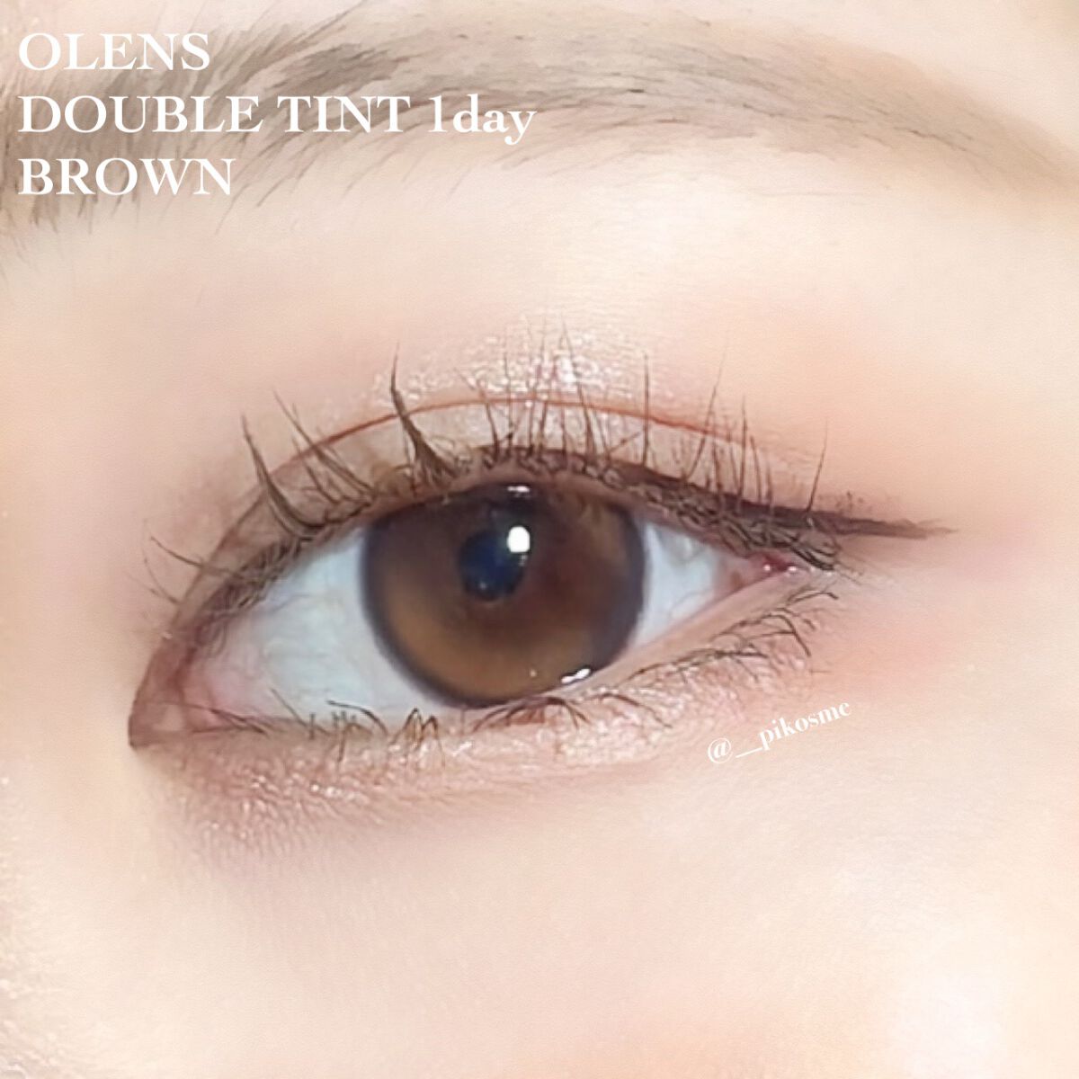 Double Tint 1day/OLENS/カラーコンタクトレンズを使ったクチコミ(4枚目)