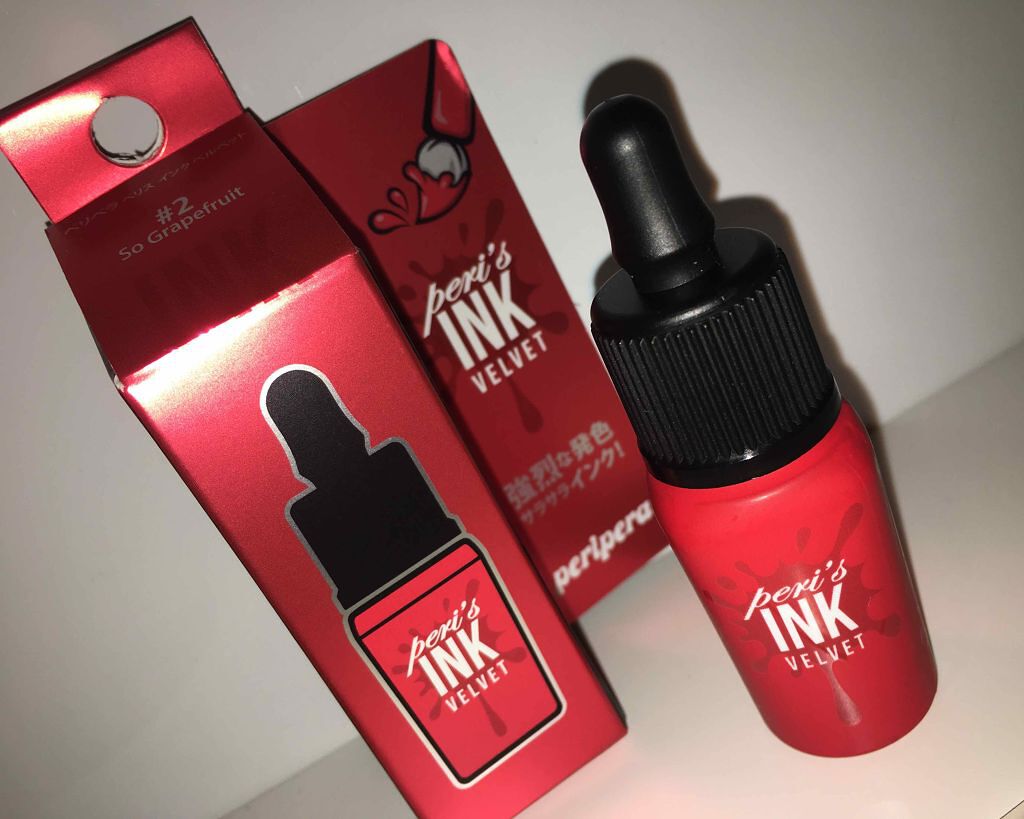 インク ベルベット/PERIPERA/口紅を使ったクチコミ(1枚目)