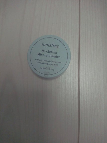 ノーセバム ミネラルパウダー N/innisfree/ルースパウダーを使ったクチコミ(1枚目)