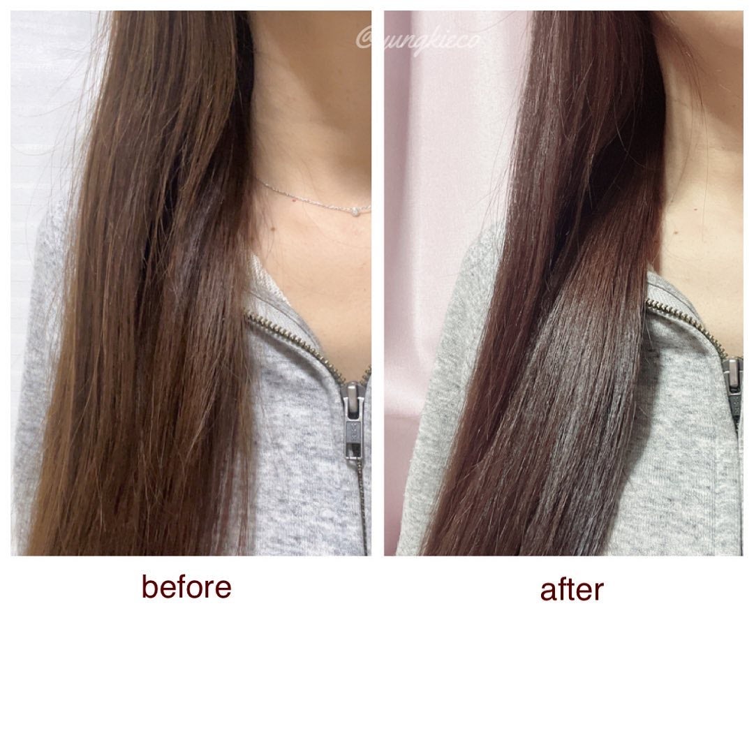 カラーリングミルク/パルティ/ヘアカラーを使ったクチコミ(2枚目)