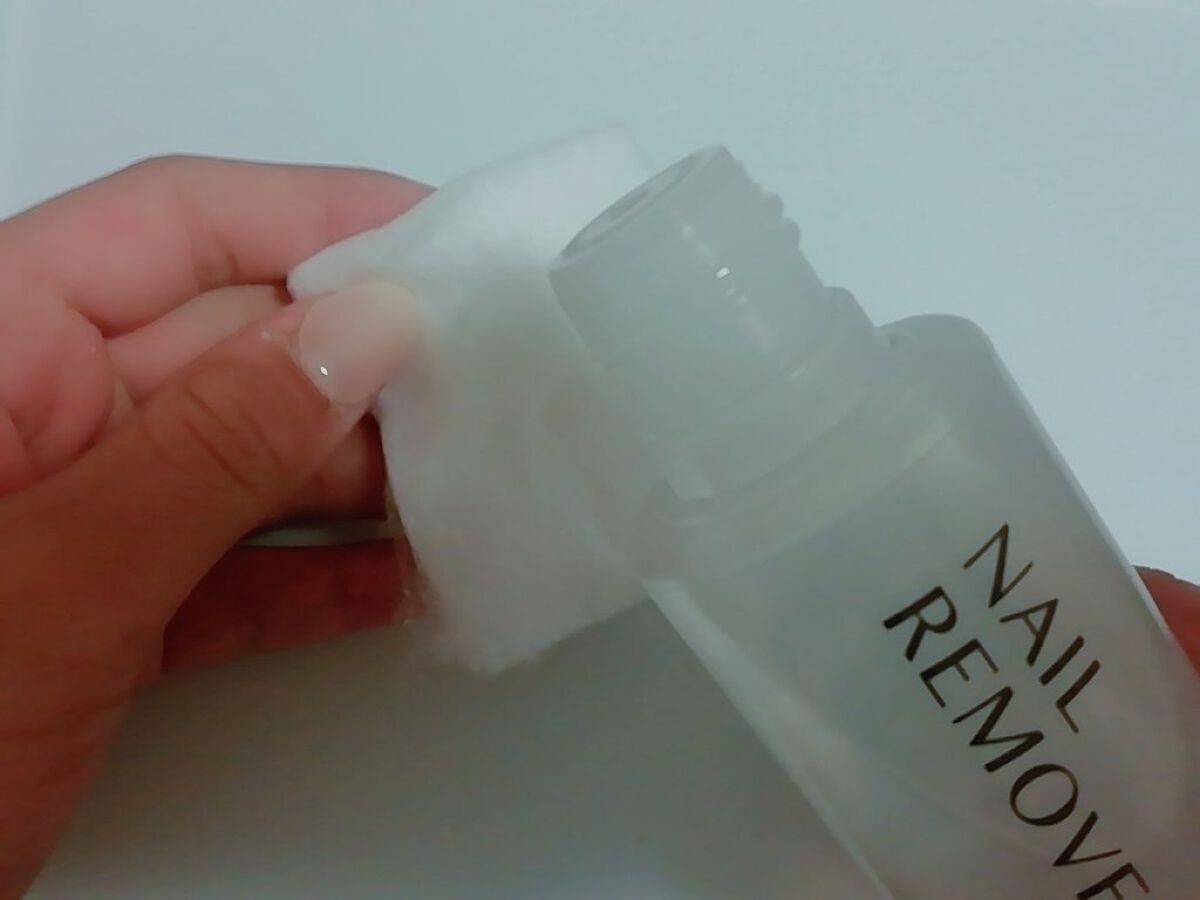 ネイルリムーバー グレープフルーツの香り/DAISO/除光液を使ったクチコミ（2枚目）