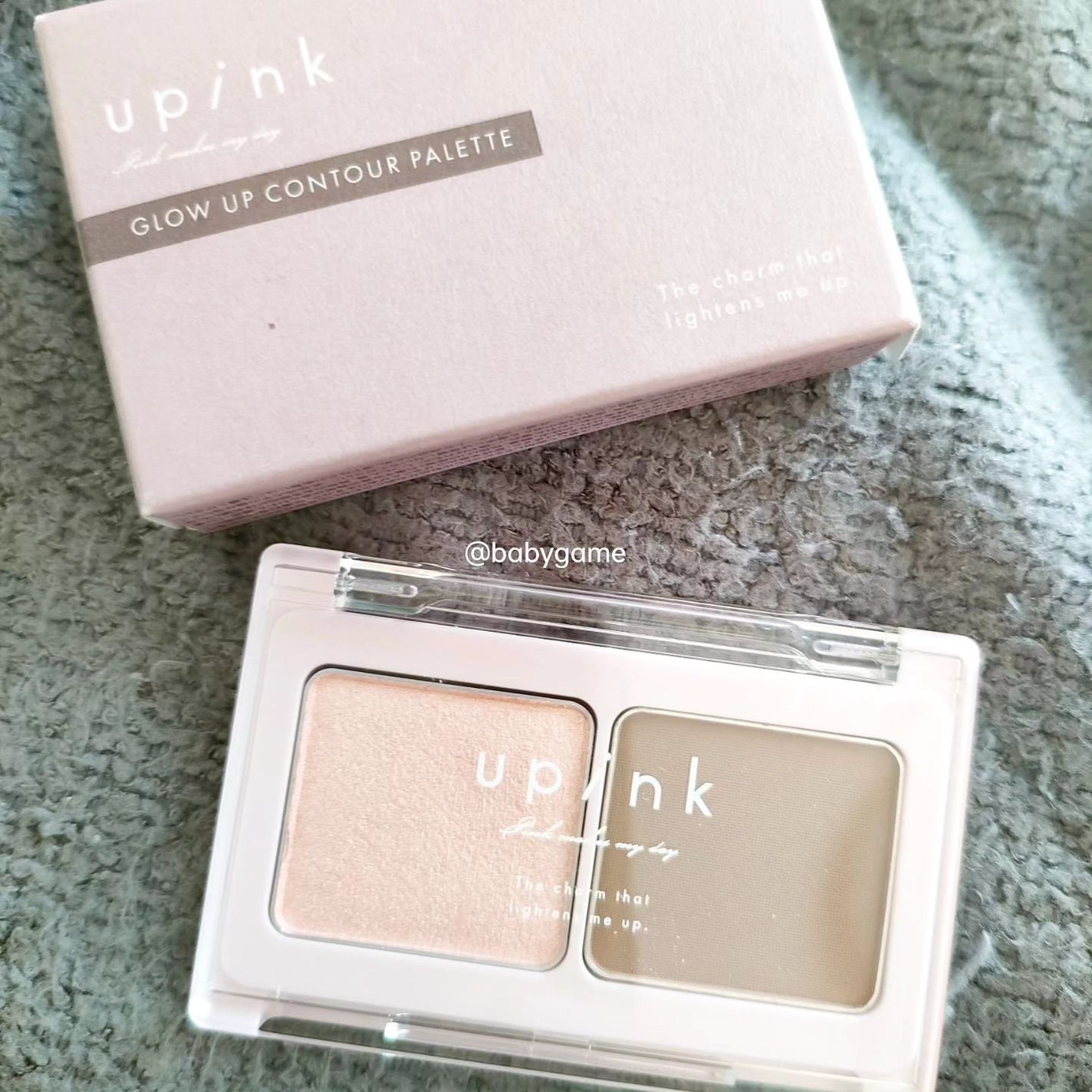 グロウアップコントゥアパレット/upink/パウダーハイライトを使ったクチコミ(1枚目)