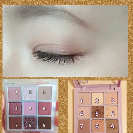 ムジークタイガープレイカラーアイズ/ETUDE/アイシャドウパレットを使ったクチコミ(2枚目)