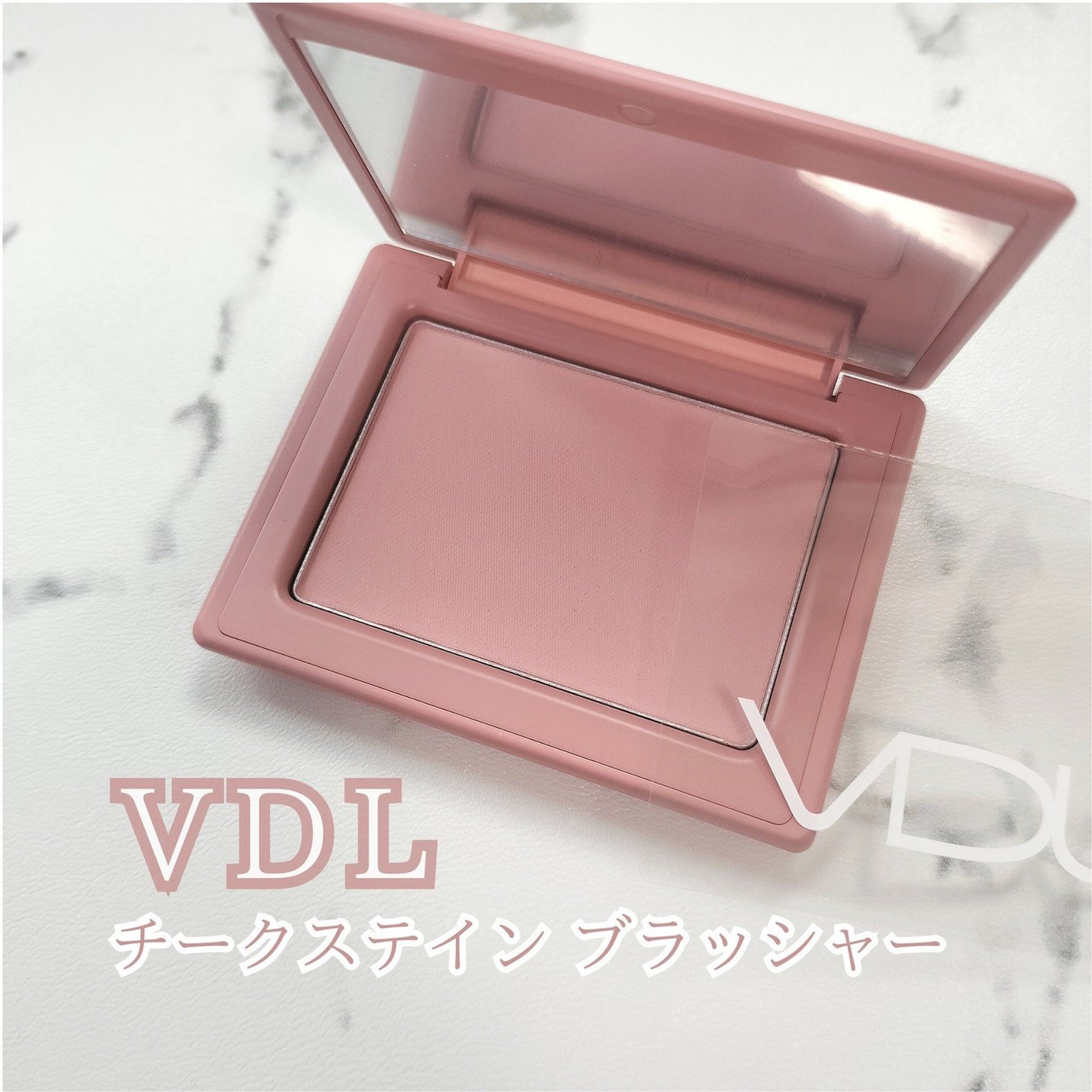 チークステイン ブラッシャー/VDL/パウダーチークを使ったクチコミ(2枚目)