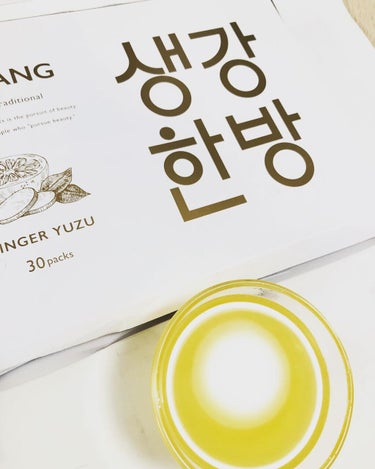 アヤ on LIPS 「JINBANG柚子と生姜の粉末食品でございます🫖🫖韓国のもので..」（4枚目）