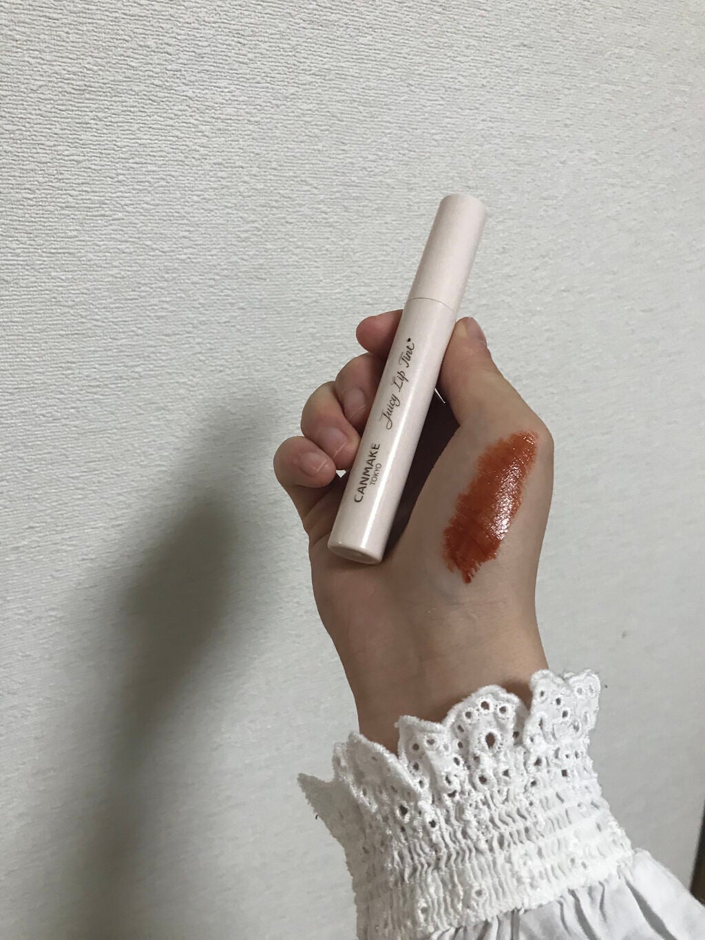 ジューシーリップティント/キャンメイク/口紅を使ったクチコミ(2枚目)