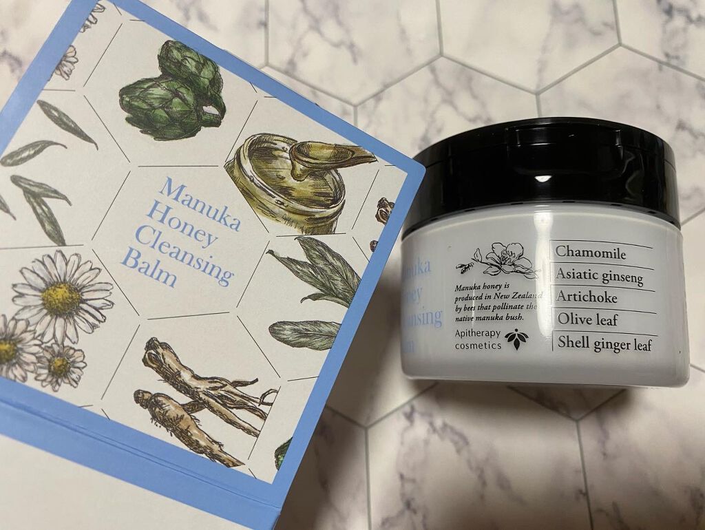 マヌカハニー クレンジングバーム/アピセラピーコスメティクス/クレンジングバームを使ったクチコミ(2枚目)
