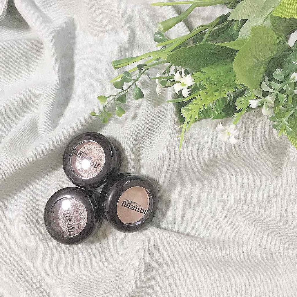 マリブアイシャドウ/マリブビューティー/単色アイシャドウを使ったクチコミ(1枚目)