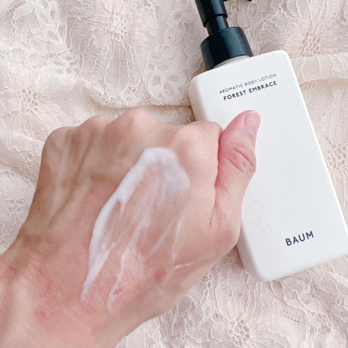 アロマティック ボディローション １/BAUM/ボディローションを使ったクチコミ（3枚目）