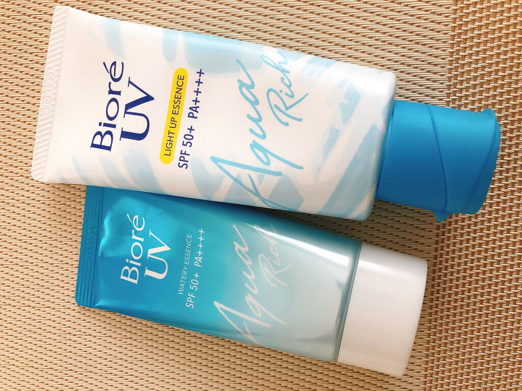 ビオレUV アクアリッチ ライトアップエッセンス/ビオレ/日焼け止めクリームを使ったクチコミ（1枚目）