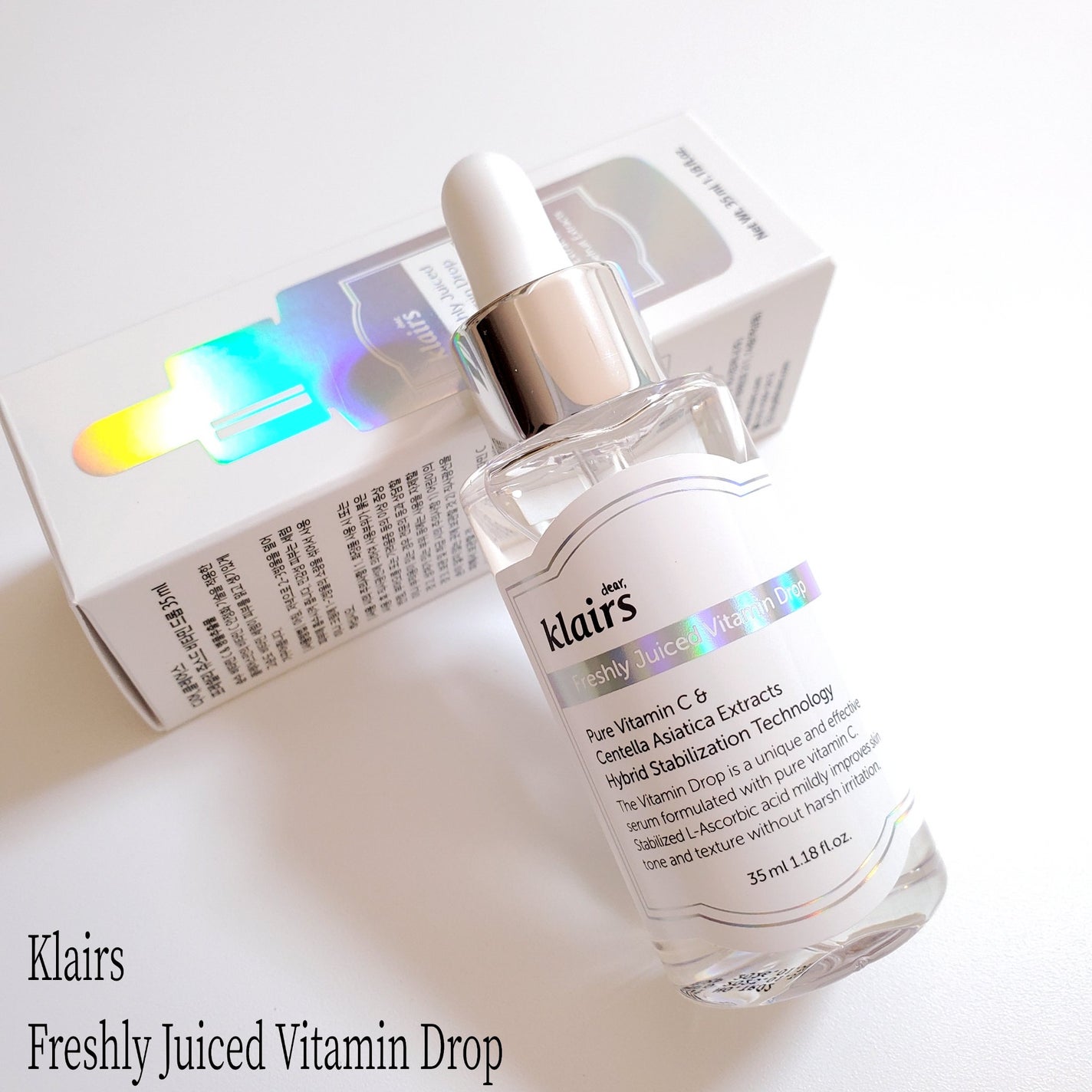 フレッシュリージュースドビタミンドロップ(35ml)/Klairs/美容液を使ったクチコミ(1枚目)