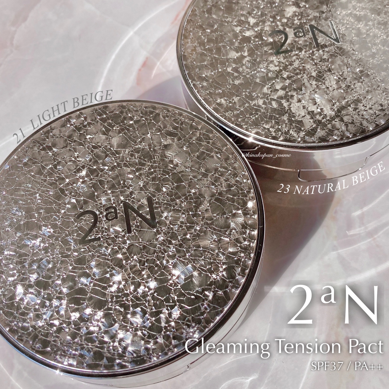 グリーミングテンションパクト/2aN/クリーム・エマルジョンファンデーションを使ったクチコミ（1枚目）