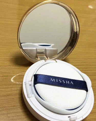 M クッション ファンデーション(モイスチャー)/MISSHA/クッションファンデーションを使ったクチコミ（2枚目）