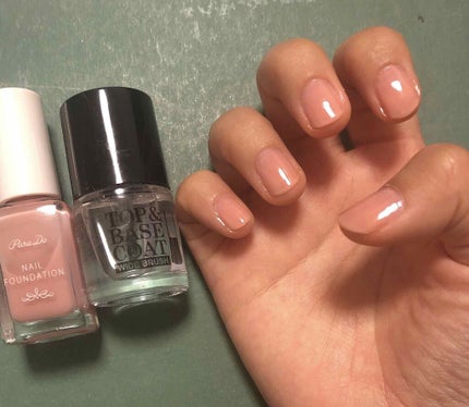 ネイルファンデーション/パラドゥ/マニキュアを使ったクチコミ(1枚目)