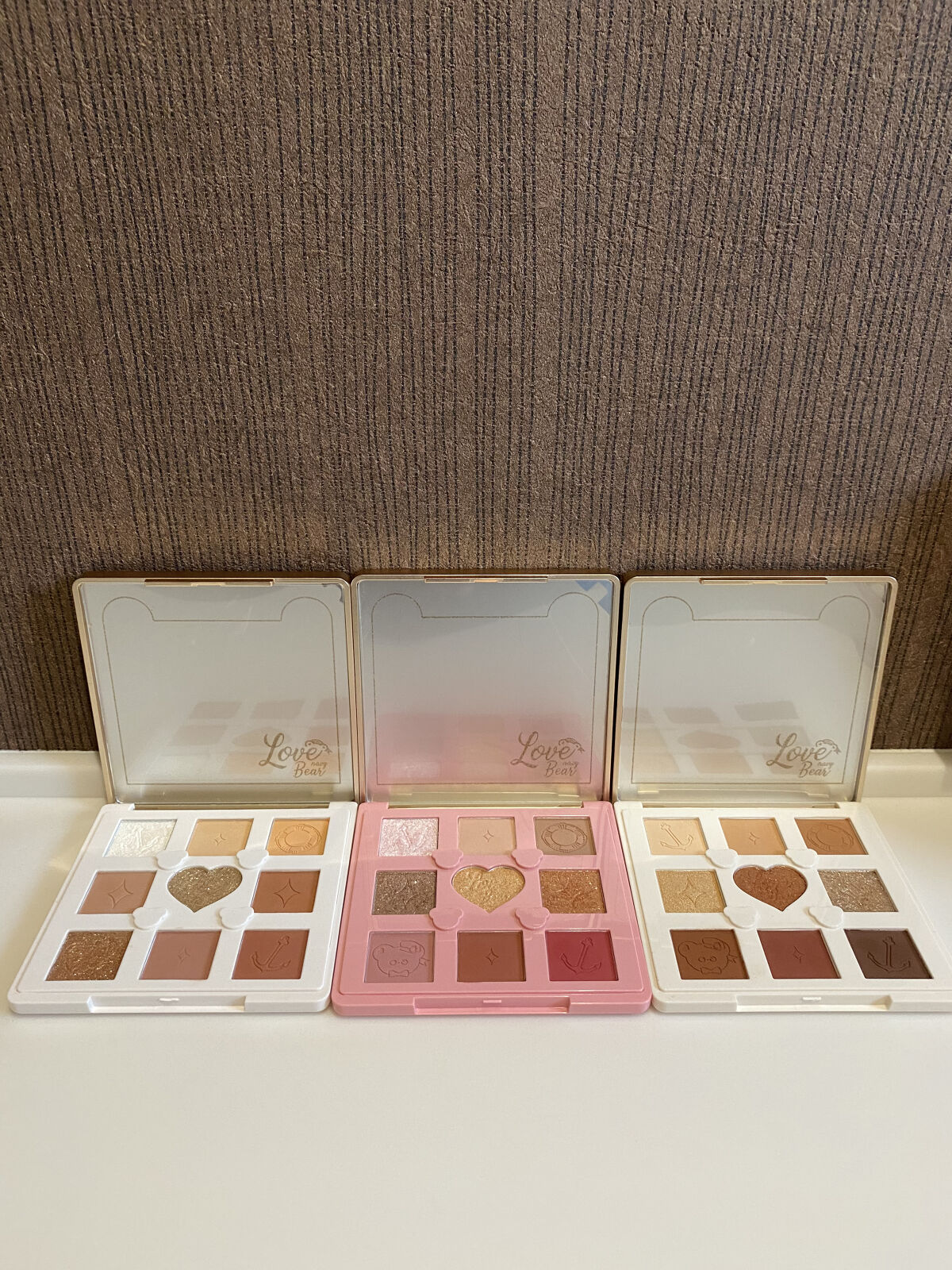 Love Bear 9色 アイシャドウパレット/FlowerKnows/アイシャドウパレットを使ったクチコミ（2枚目）