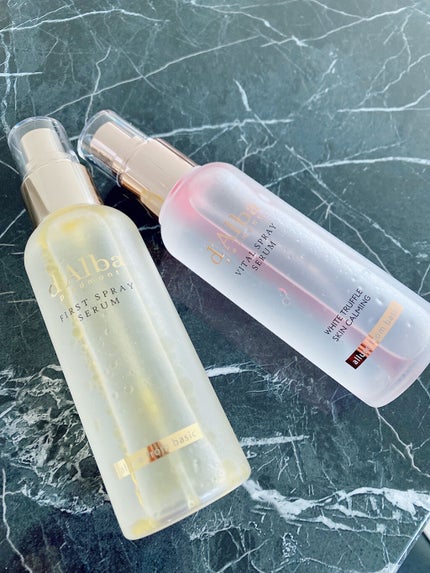 ダルバ ホワイトトリュフファーストスプレーセラム/ダルバ/ミスト状化粧水を使ったクチコミ(1枚目)
